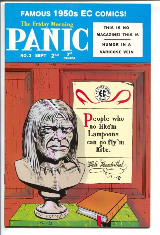 Panic #3 (1997), raw comic book in VF condition — front cover