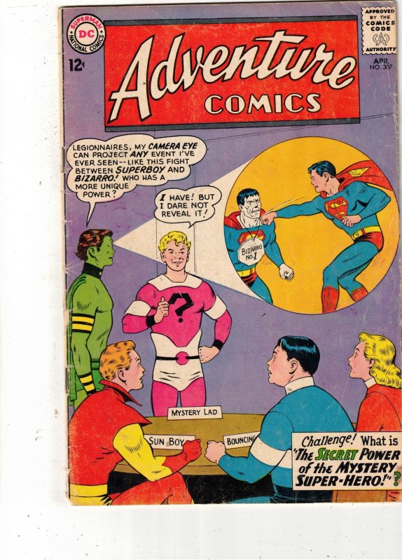 Adventure Comics #307 (DC Comics, 1963), raw comic book in VG+ condition — front cover