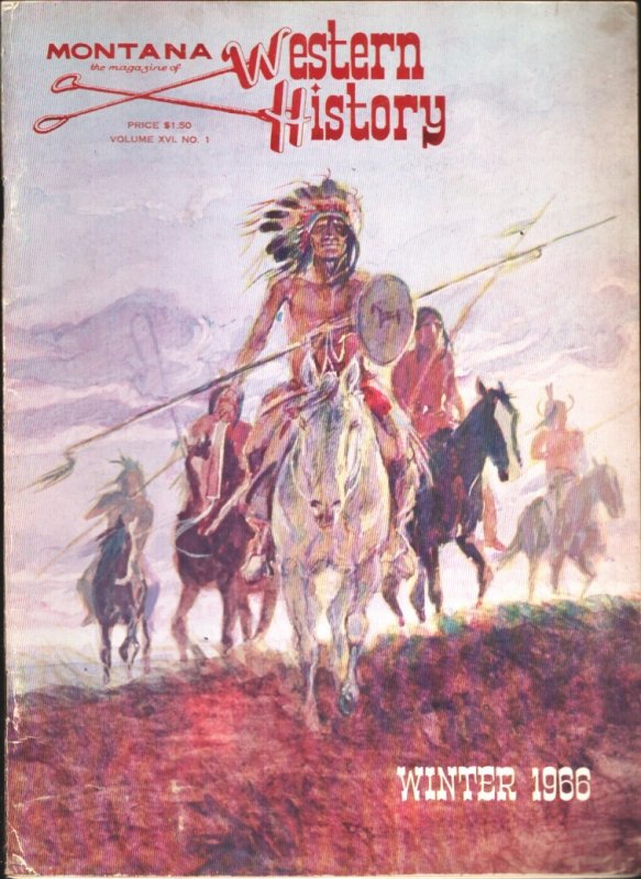 Montana Western History-Wintern-C.M. Russell Cover Art-Lewis & Clark-Story of Is, raw, ungraded comic book — front cover