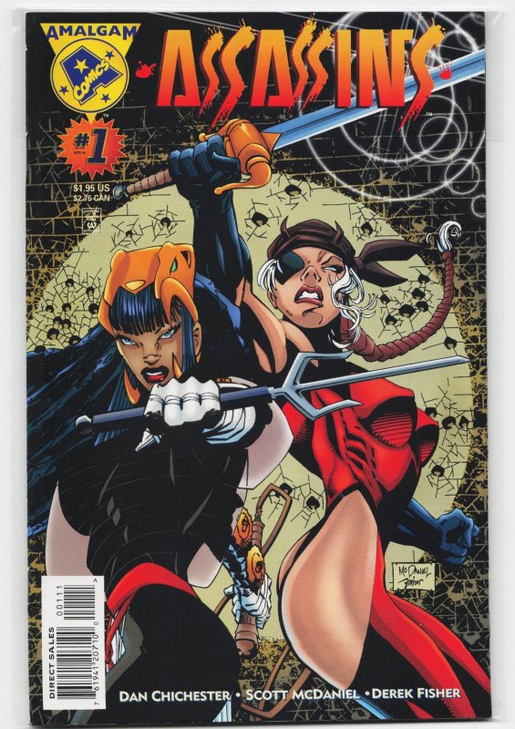 Assassins (1996) Assassins (DC Comics, 1996), raw, ungraded comic book — front cover