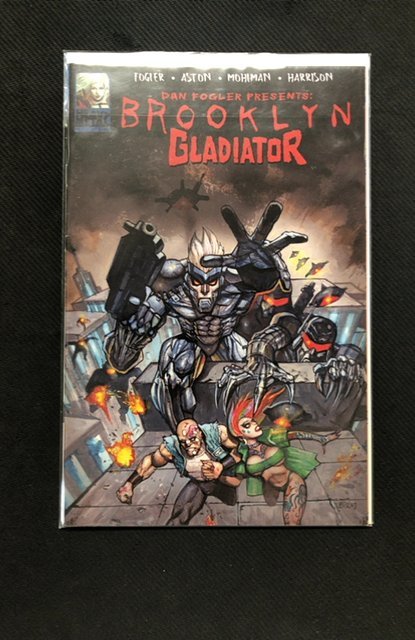 Brooklyn Gladiator #4 (2021), raw, ungraded comic book — front cover