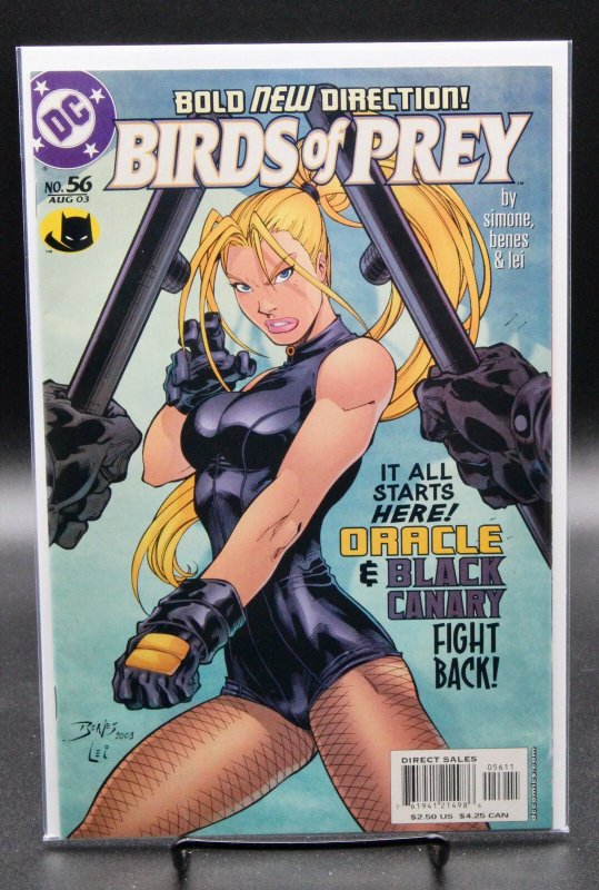 Birds of Prey #56 (DC Comics, 2003), raw, ungraded comic book — front cover
