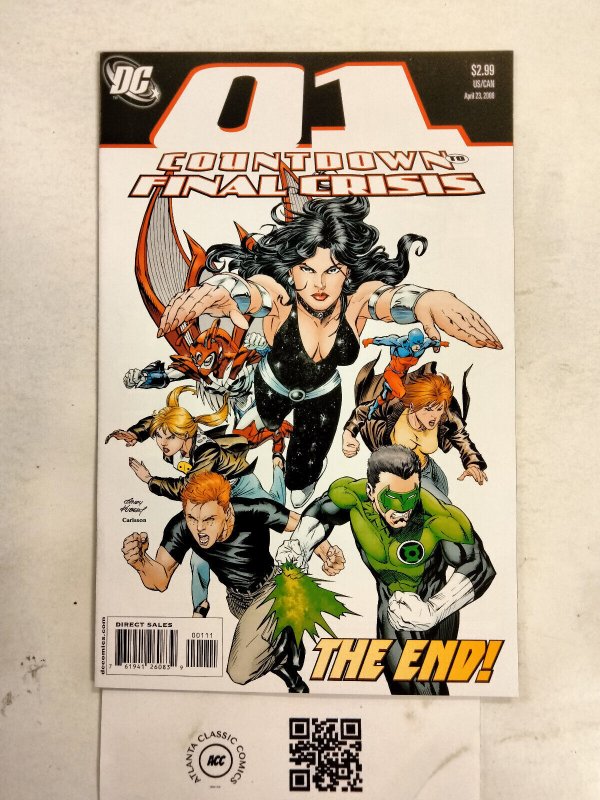 Countdown #1 (DC Comics), raw comic book in NM condition — front cover