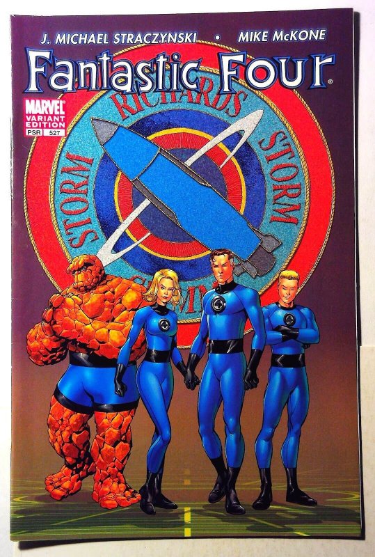 Fantastic Four 3rd Series #527 (Marvel Comics, 2005), raw, ungraded comic book — front cover