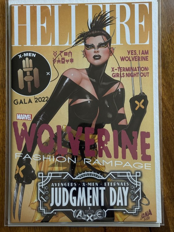 A.X.E Judgement Day #2 (Marvel Comics, 2022), raw comic book in NM+ 9.6 condition — front cover