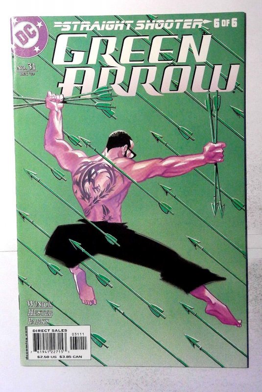 Green Arrow #31 (DC Comics, 2003), raw, ungraded comic book — front cover