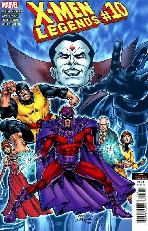 X-Men Legends #10 (Marvel Comics, 2022), raw, ungraded comic book — front cover