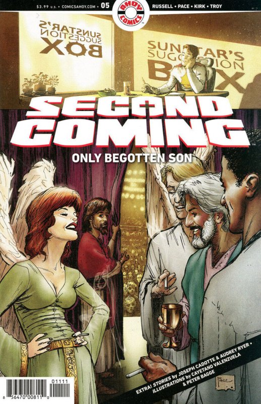 Second Coming: Only Begotten Son #5 (2021), raw comic book in VF/NM condition — front cover