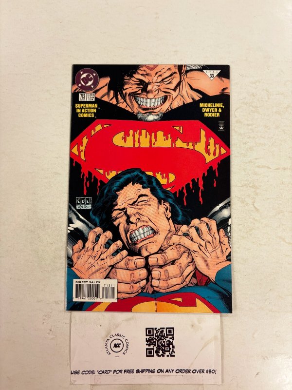 Action Comics #713 (DC Comics, 1995), raw comic book in NM condition — front cover