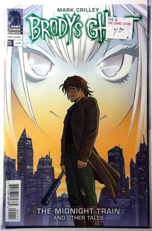 Brody's Ghost #0 (Dark Horse Comics, 2011), raw, ungraded comic book — front cover