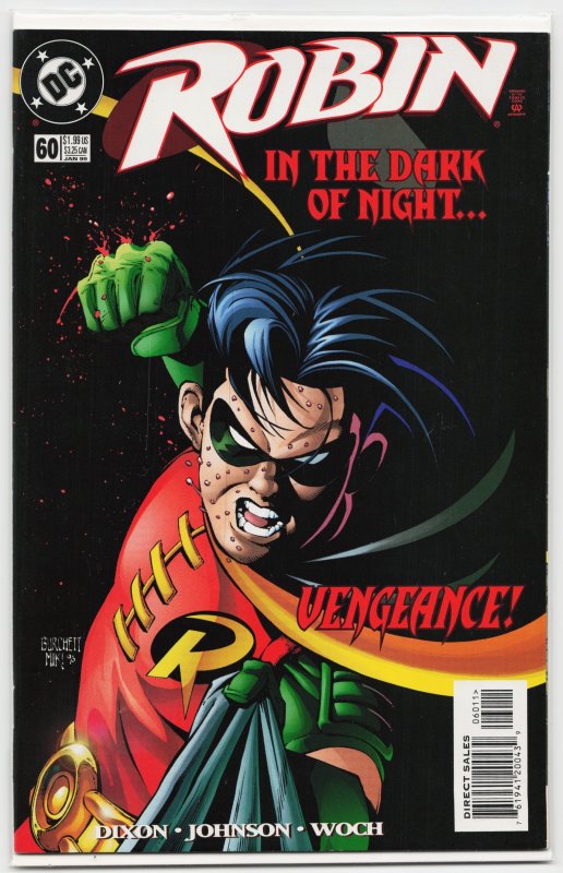 Robin #60 (DC Comics, 1999), raw, ungraded comic book — front cover