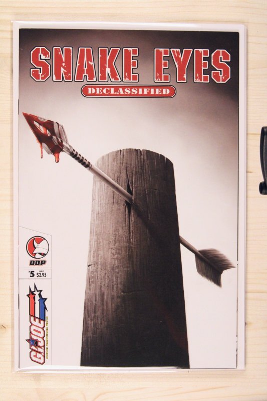 Snake Eyes Declassified #5 (2006), raw comic book in NM- 9.2 condition — front cover