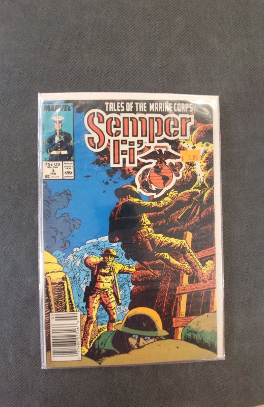 Semper Fi #3 (1989), raw, ungraded comic book — front cover
