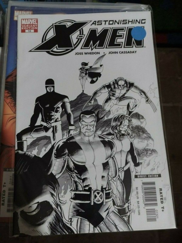 Astonishing X-Men #13 (Marvel Comics, 2005), raw, ungraded comic book — front cover
