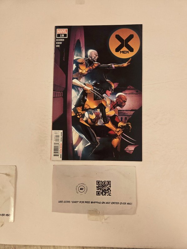 X-Men #18 (Marvel Comics), raw comic book in NM condition — front cover