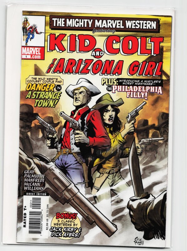 Marvel Western: Kid Colt and the Arizona Girl (2006) (Marvel Comics, 2006), raw, ungraded comic book — front cover