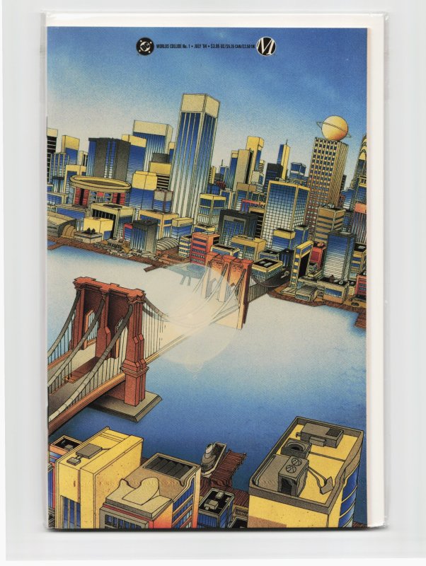 Worlds Collide (1994) (1994), raw, ungraded comic book — front cover