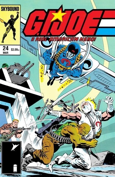 GI Joe a Real American Hero #24 (Image Comics, 2026), raw, ungraded comic book — front cover