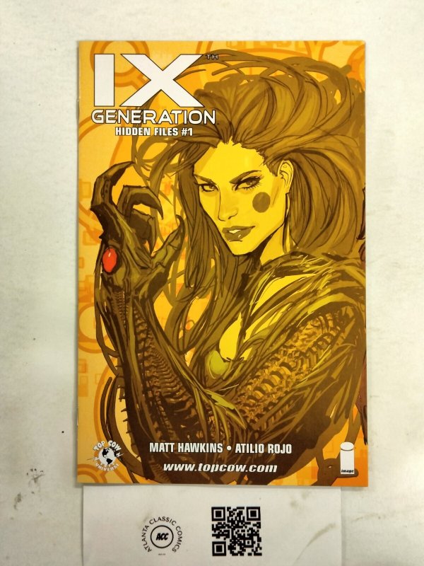 IXth Generation Hidden Files #1 (Top Cow), raw comic book in NM condition — front cover