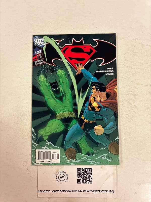 Superman Batman #23 (DC Comics), raw comic book in NM condition — front cover