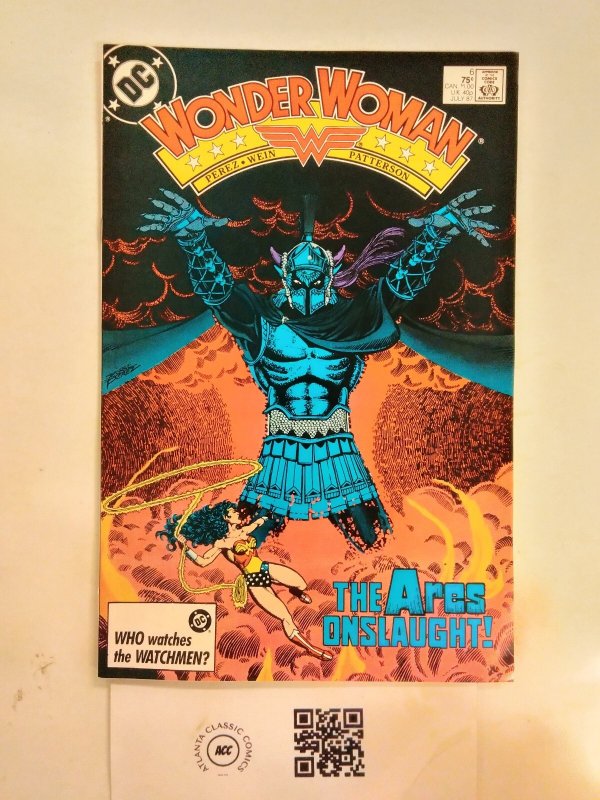 Wonder Woman #6 (DC Comics), raw comic book in NM condition — front cover