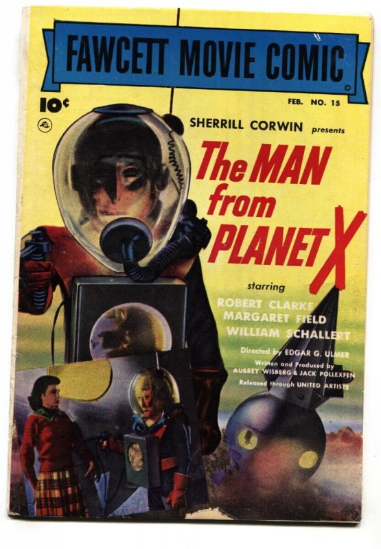 Fawcett Movie Comics #15 - 1952 - Fawcett - VG- - Comic Book (Fawcett Publications, 1952), raw comic book in VG- condition — front cover