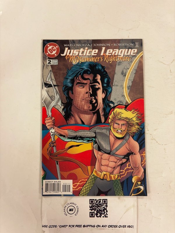 Justice League Midsummer's Nightmare #2 (DC Comics), raw comic book in NM condition — front cover