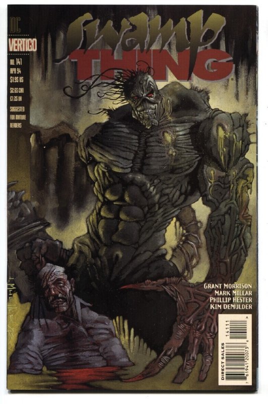 Swamp Thing #141 (DC Comics, 1994), raw comic book in NM- condition — front cover