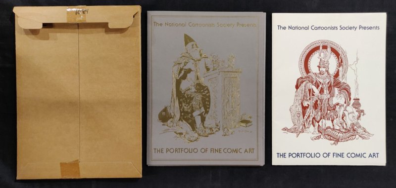 National Cartoonist Society Portfolio of Fine Comic Art - Vol 1 + 2 #1084, raw, ungraded comic book — front cover