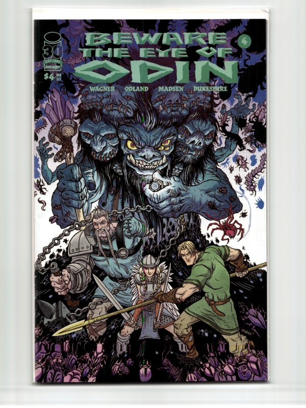 Beware the Eye of Odin #4 (2022), raw, ungraded comic book — front cover
