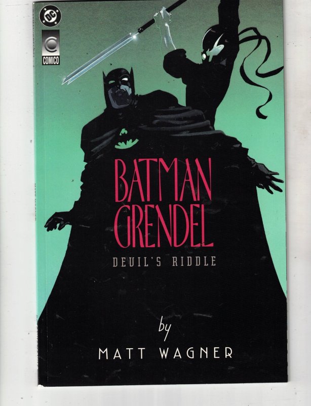 Batman/Grendel #1 (1993), raw comic book in NM condition — front cover