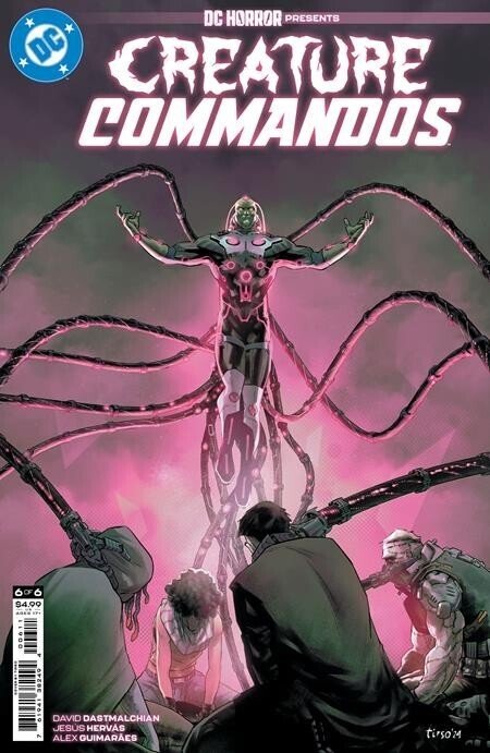 DC Horror Presents: Creature Commandos #6 (DC Comics, 2024), raw comic book in NM condition — front cover