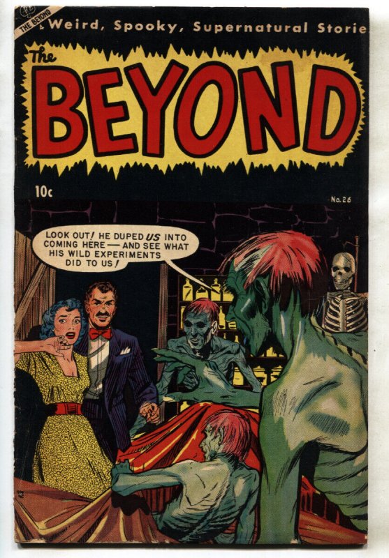 Beyond #26 (1954), raw, ungraded comic book — front cover