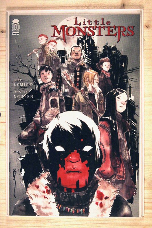 Little Monsters #1 (Image Comics, 2022), raw comic book in NM+ 9.6 condition — front cover