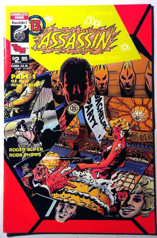 13 Assassin #5 (1990), raw, ungraded comic book — front cover