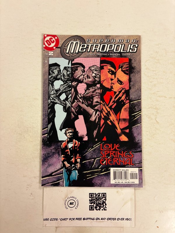 Superman: Metropolis #2 (DC Comics, 2003), raw comic book in NM condition — front cover