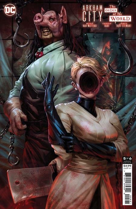 Arkham City: The Order of the World #5 (2021), raw comic book in NM condition — front cover