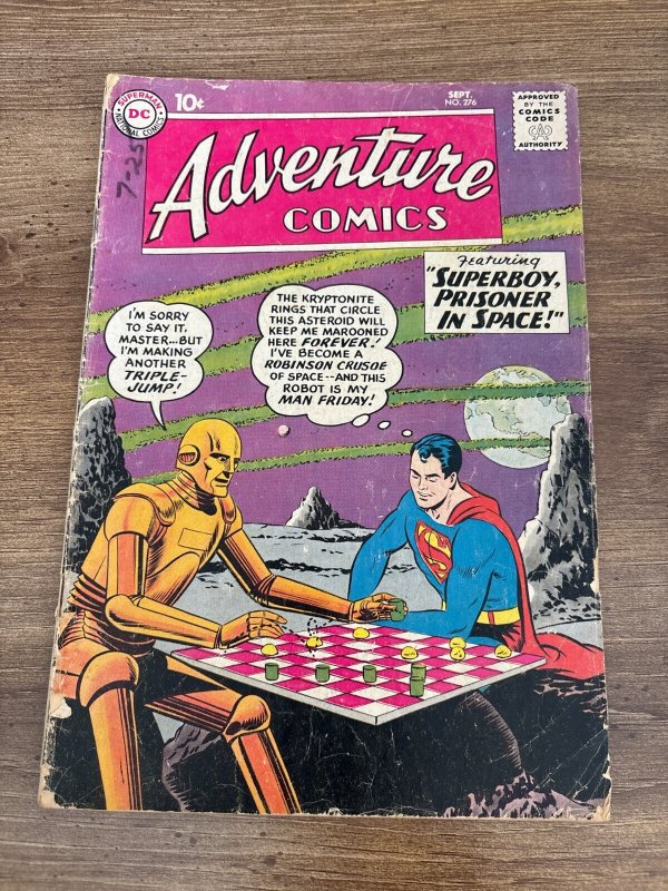 Adventure Comics #276 (DC Comics), raw comic book in VG condition — front cover