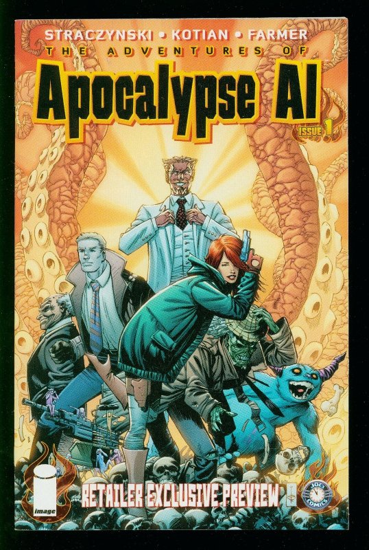 Apocalypse Al #1, raw comic book in VF condition — front cover