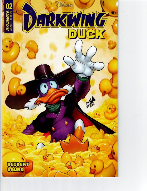 Darkwing Duck Vol.2 #2A, raw, ungraded comic book — front cover