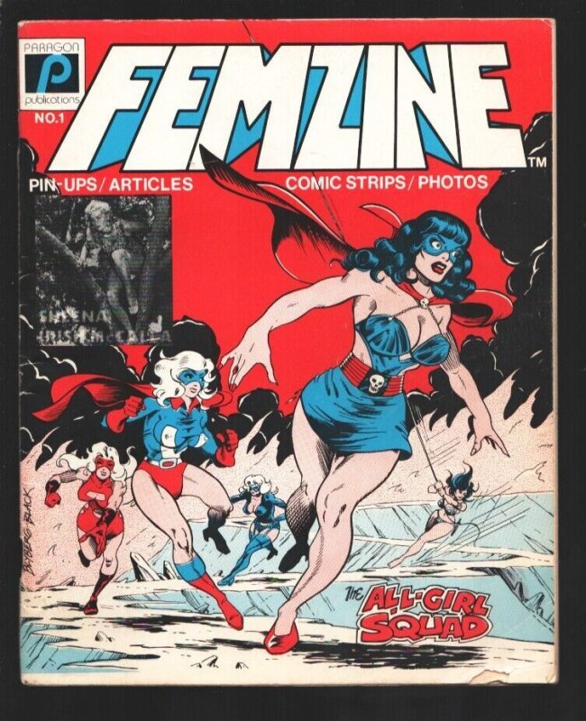 Femzine #1 (1981), raw, ungraded comic book — front cover