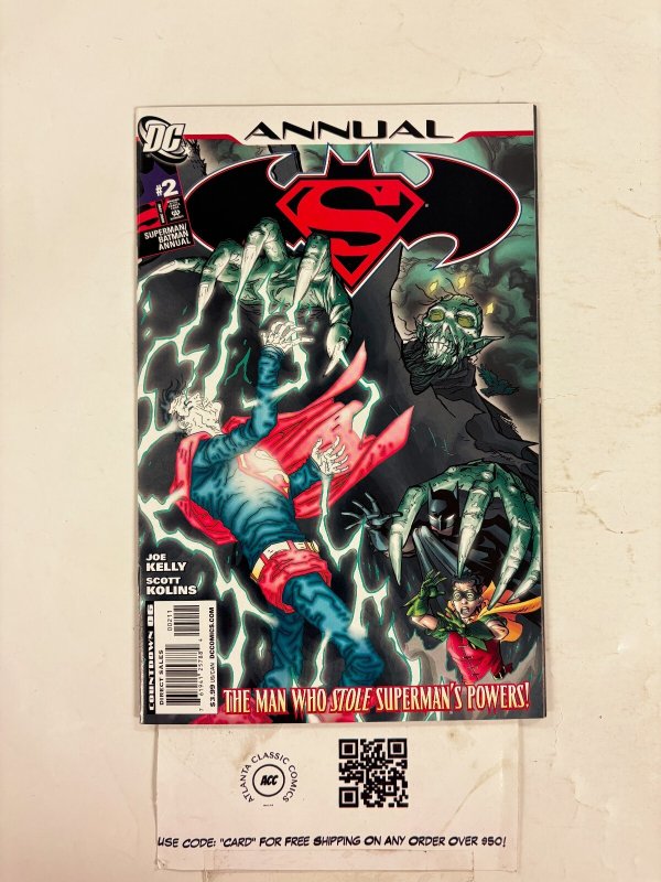 Superman Batman Annual #21 (DC Comics), raw comic book in NM condition — front cover
