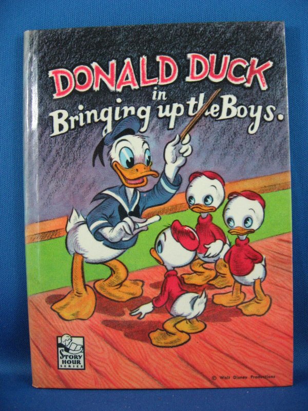 Story Hour Series Donald Duck AND THE Boys HC High Grade 1948 Wdcs Promo (1948), raw, ungraded comic book — front cover
