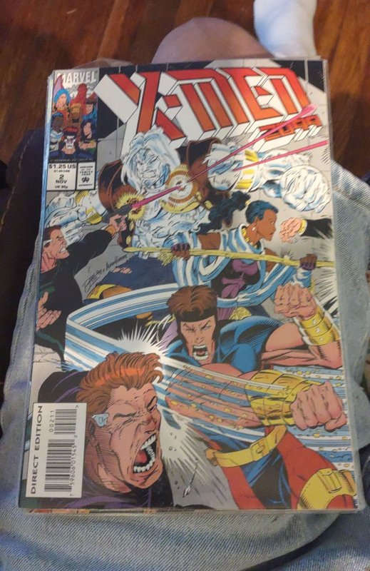 X-Men 2099 #2 (Marvel Comics, 1993), raw, ungraded comic book — front cover