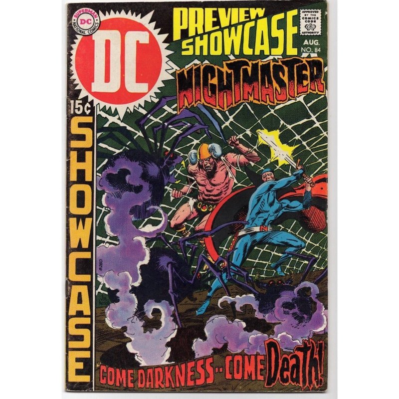 Showcase #84 (DC Comics, 1969), raw comic book in FN 6.0 condition — front cover