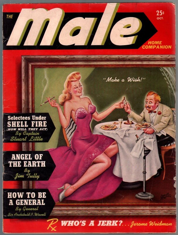 Male Home Companion #1, raw comic book in VG+ condition — front cover
