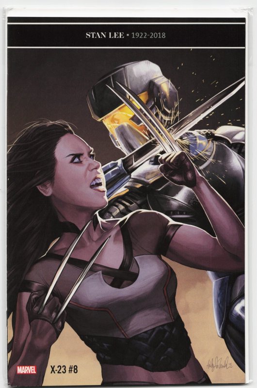 X-23 #8 (Marvel Comics, 2019), raw, ungraded comic book — front cover