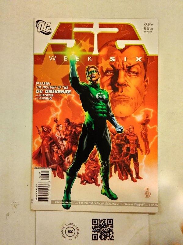 52 #6 (DC Comics), raw comic book in NM condition — front cover