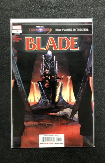 Blade #5 (Marvel Comics, 2024), raw, ungraded comic book — front cover