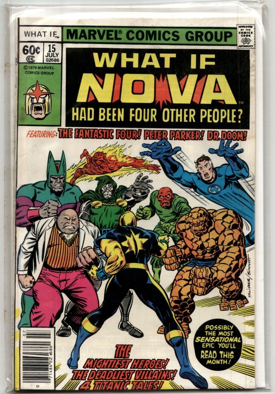 What If? #15 (Marvel Comics, 1979), raw, ungraded comic book — front cover